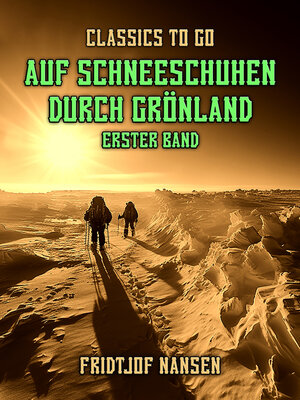 cover image of Auf Schneeschuhen durch Grönland Erster Band